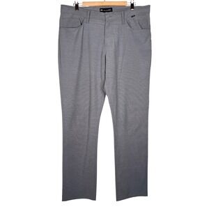Travis Mathew Mens Size 36 Gray‎ Performance Stretch Golf Dress Pants